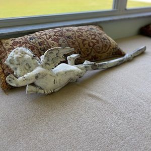 Vintage Wooden Carved Angel